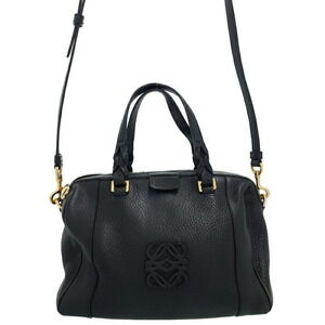 Loewe Fusta Leather Shoulder Bag